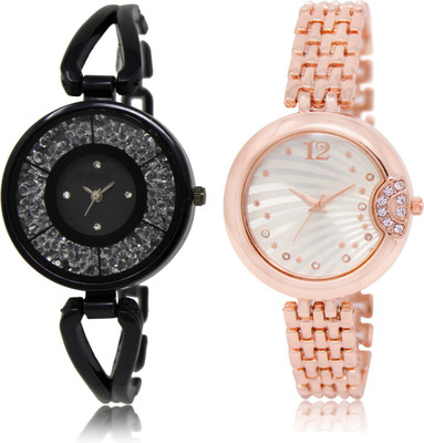 

The Shopoholic Treny and Precious Black And Silver Dial Analog Watch For Girls Designer Watches For Women Watch - For Women