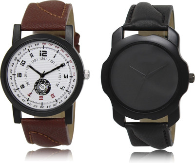 

The Shopoholic New Stylist Latest White And Black Dial Analog Watch For Boys Watch And Boys Watch - For Men