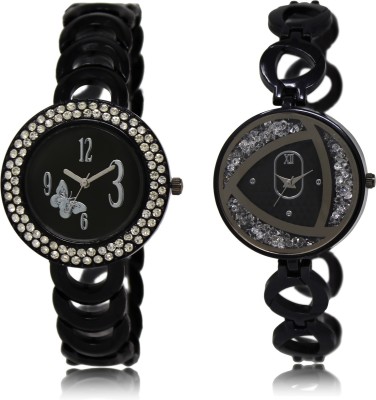 

The Shopoholic Best Combo Pack Black Dial Analog Watch For Girls For Watches For Girls Watch - For Women