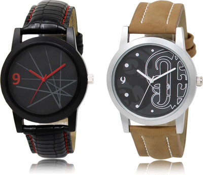 

The Shopoholic Best Combo Pack Black Dial Analog Watch For Boys For Womens Watches Watch - For Men