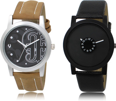 The Shopoholic Treny and Precious Black Dial Analog Watch For Boys Love Watch Watch - For Men