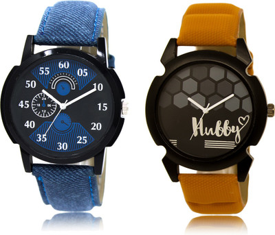 

The Shopoholic Best Combo Pack Black And Blue Dial Analog Watch For Boys Casual Watches For Men Watch - For Men