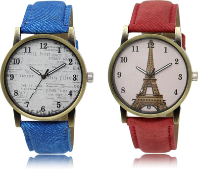 

The Shopoholic Fashionable Funky Look White And Pink Dial Analog Watch For Boys And Girls Watch For Boys Watch - For Men