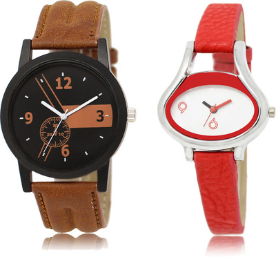 

The Shopoholic Latest Collection Fancy And Attractive Black And Brown And White Dial Analog Watch For Boys And Girls Boys Stylish Watches Watch - For Men & Women