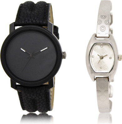 

The Shopoholic Treny and Precious Black And Silver Dial Analog Watch For Boys And Girls Mens Belts Watches Watch - For Men & Women