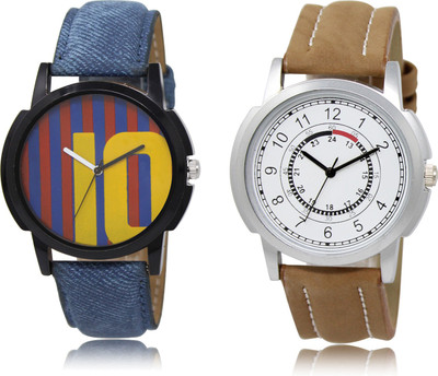 

The Shopoholic Latest Collection Fancy And Attractive Blue And Maroon And White Dial Analog Watch For Boys Women Watches In Watch - For Men