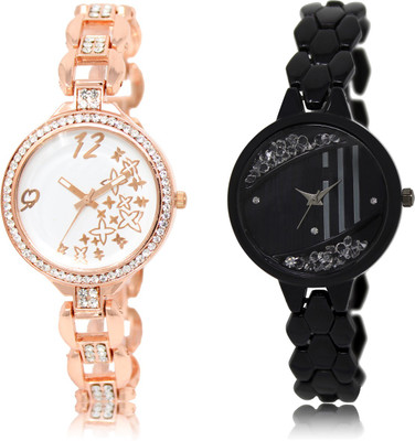 

The Shopoholic Latest Fashionable White And Black Dial Analog Watch For Girls Watch For Women In Fashion Watch - For Women