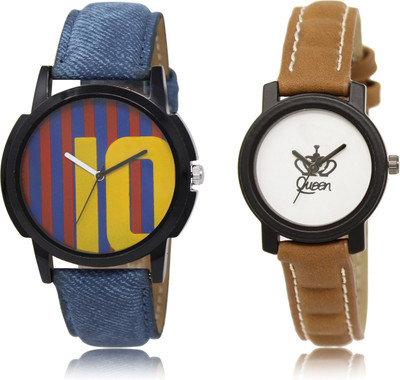 

The Shopoholic Latest Fashionable Blue And Maroon And White Dial Analog Watch For Boys And Girls Men Watches Watch - For Men & Women