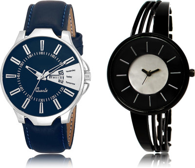 

The Shopoholic Latest Collection Fancy And Attractive Blue And Black And Silver Dial Analog Watch For Boys And Girls Casual Watch For Men Watch - For Men & Women