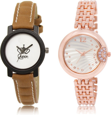 

The Shopoholic New Collection White And Silver Dial Analog Watch For Girls Girls Watch Watch - For Women
