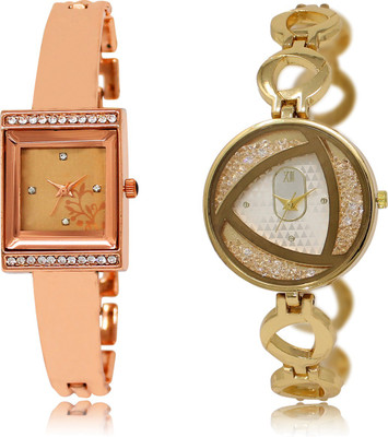 

The Shopoholic New Collection Rose Gold And Silver Dial Analog Watch For Girls Designer Watches For Girls Watch - For Women