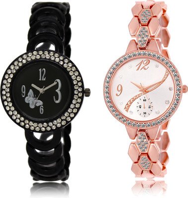 

The Shopoholic Fashionable Funky Look Black And Silver Dial Analog Watch For Girls Love Watch Watch - For Girls