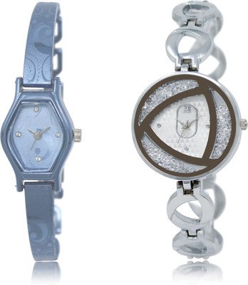 

The Shopoholic New Collection Blue And Silver Dial Analog Watch For Girls Watch Girls New Watch - For Women