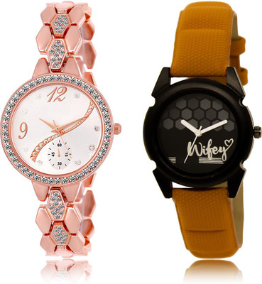 

The Shopoholic Best Combo Pack Silver And Black Dial Analog Watch For Girls Watch Belt Watch - For Women