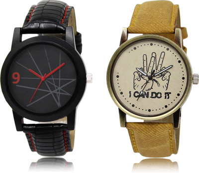 

The Shopoholic Fashionable Funky Look Black And Brown Dial Analog Watch For Boys Watch For Women Watch - For Men