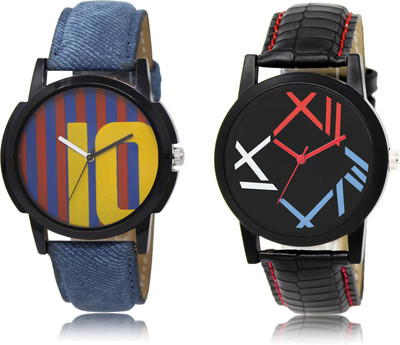 

The Shopoholic New Stylist Latest Blue And Maroon And Black Dial Analog Watch For Boys Watch For Women Watch - For Men