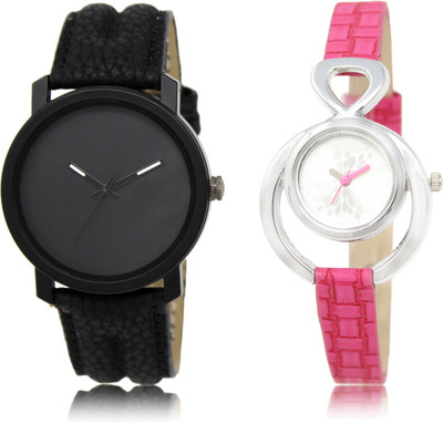 

The Shopoholic Best Combo Pack Black And Silver Dial Analog Watch For Boys And Girls Mens Casual Watches Watch - For Men & Women