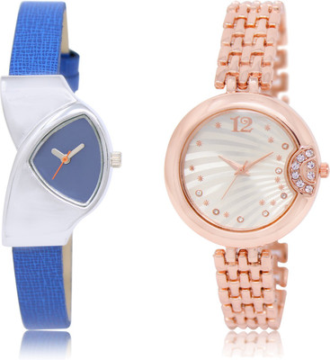 The Shopoholic New Collection Blue And Silver Dial Analog Watch For Girls Stylish Watch For Women Watch - For Women