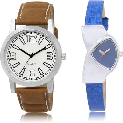 

The Shopoholic New Stylist Latest White And Blue Dial Analog Watch For Boys And Girls Analog Watch Watch - For Men & Women