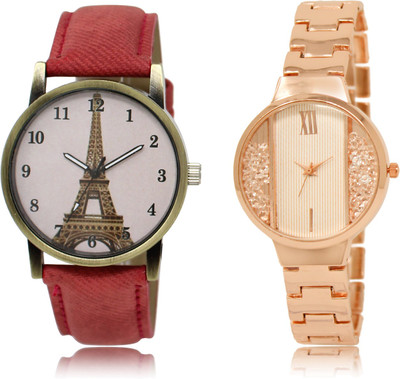 

The Shopoholic Treny and Precious Pink And White Dial Analog Watch For Girls Analog Watch Watch - For Women