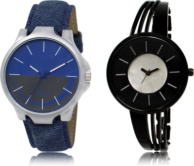 

The Shopoholic New Stylist Latest Blue And Grey And Black And Silver Dial Analog Watch For Boys And Girls Mens Watches For Men Watch - For Men & Women