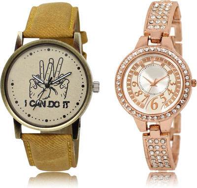 

The Shopoholic New Stylist Latest Brown And Silver Dial Analog Watch For Boys And Girls Fashion Watches For Womens Watch - For Men & Women