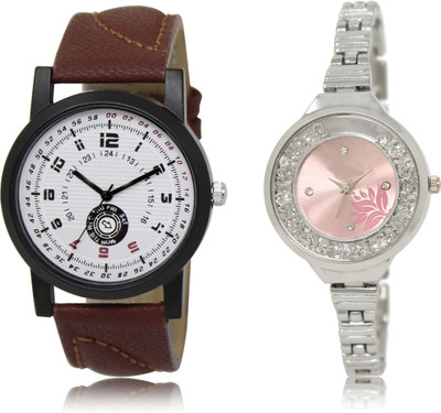 

The Shopoholic Treny and Precious White And Pink Dial Analog Watch For Boys And Girls Watches Stylish For Boys Watch - For Men & Women