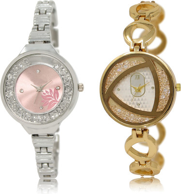 

The Shopoholic Treny and Precious Pink And Silver Dial Analog Watch For Girls Women'S Casual Watches Watch - For Women