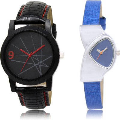 

The Shopoholic Latest Collection Fancy And Attractive Black And Blue Dial Analog Watch For Boys And Girls Mens Belts Watches Watch - For Men & Women