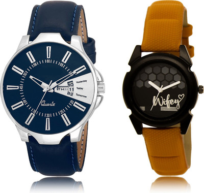

The Shopoholic Best Combo Pack Blue And Black Dial Analog Watch For Boys And Girls Boys Watchs Watch - For Men & Women