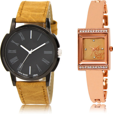 

The Shopoholic Latest Fashionable Black And Rose Gold Dial Analog Watch For Boys And Girls Watch For Man Stylish Watch - For Men & Women