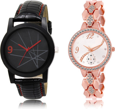 

The Shopoholic Best Combo Pack Black And Silver Dial Analog Watch For Boys And Girls Watch For Man Stylish Watch - For Men & Women