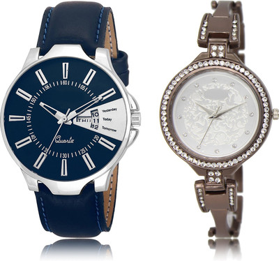 

The Shopoholic Fashionable Fancy CollectionÃÂ Blue And Silver Dial Analog Watch For Boys And Girls Watchs For Men Stylish Watch - For Men & Women