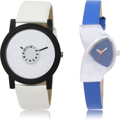 

The Shopoholic Latest Collection Fancy And Attractive White And Blue Dial Analog Watch For Boys And Girls Casual Watches For Men Watch - For Men & Women