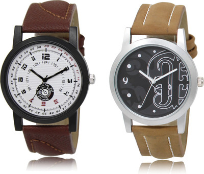 

The Shopoholic Best Combo Pack White And Black Dial Analog Watch For Boys Boy Watches Stylish Watch - For Men