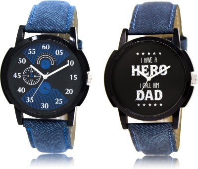 

The Shopoholic Treny and Precious Black And Blue Dial Analog Watch For Boys Watch For Boys Watch - For Men