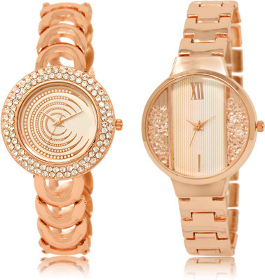 

The Shopoholic Latest Fashionable White Dial Analog Watch For Girls Girls Stylish Watches Watch - For Women