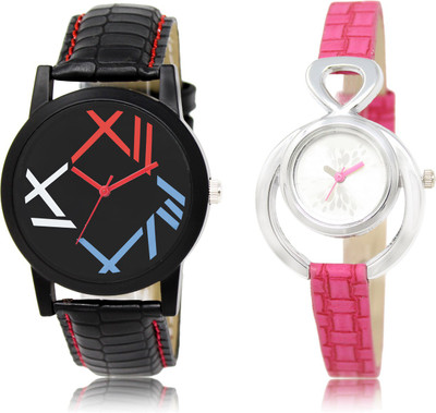 

The Shopoholic Best Combo Pack Black And Silver Dial Analog Watch For Boys And Girls Analog Watches For Boy Watch - For Men & Women