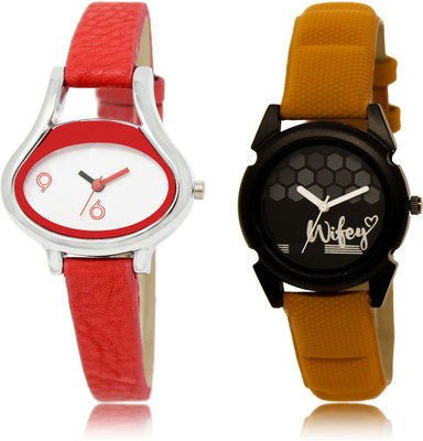 

The Shopoholic Best Combo Pack White And Black Dial Analog Watch For Girls Watches For Girls New Watch - For Women