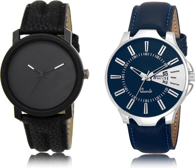 

The Shopoholic Fashionable Funky Look Black And Blue Dial Analog Watch For Boys For Womens Watches Watch - For Men