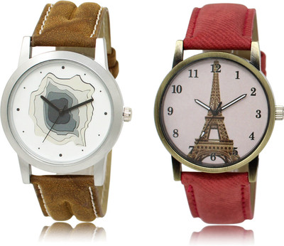 

The Shopoholic Fashionable Funky Look White And Pink Dial Analog Watch For Boys And Girls Watch And Boys Watch - For Men