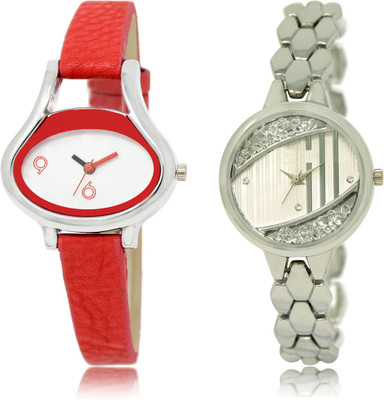 

The Shopoholic New Stylist Latest White And Silver Dial Analog Watch For Girls Latest Watches For Girls Watch - For Women