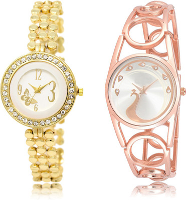 

The Shopoholic Latest Fashionable White And Silver Dial Analog Watch For Girls Watch For Girls Watch Watch - For Women