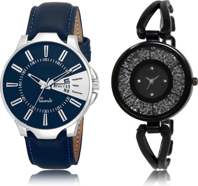 

The Shopoholic Fashionable Funky Look Blue And Black Dial Analog Watch For Boys And Girls Watches Formal Watch - For Men & Women