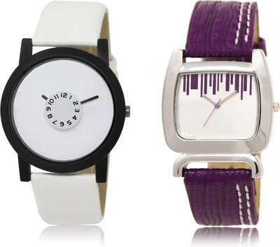 

The Shopoholic Stylist Designer Combo Pack 2 White And Silver Dial Analog Watch For Boys And Girls Analog Watch For Boys Stylish Watch - For Men & Women