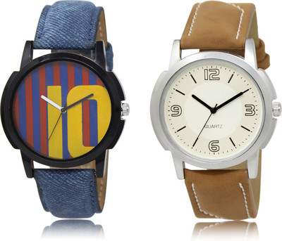 

The Shopoholic Stylist Designer Combo Pack 2 Blue And Maroon And White Dial Analog Watch For Boys Mens Casual Watches Watch - For Men