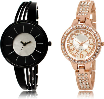 

The Shopoholic Treny and Precious Black And Silver Dial Analog Watch For Girls Belt Watch For Women'S Watch - For Women