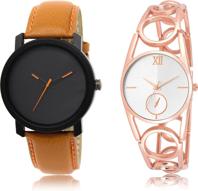 

The Shopoholic New Stylist Latest Black And Silver Dial Analog Watch For Boys And Girls Combo Watches For Mens Watch - For Men & Women