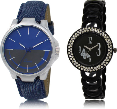 

The Shopoholic Treny and Precious Blue And Grey And Black Dial Analog Watch For Boys And Girls Watch For Mens Casual Watch - For Men & Women