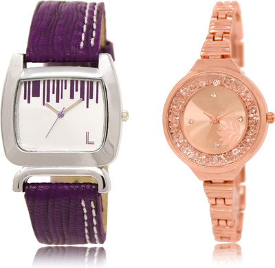 

The Shopoholic Fashionable Fancy CollectionÃÂ Silver And Rose Gold Dial Analog Watch For Girls Woman Watches Stylish Watch - For Women